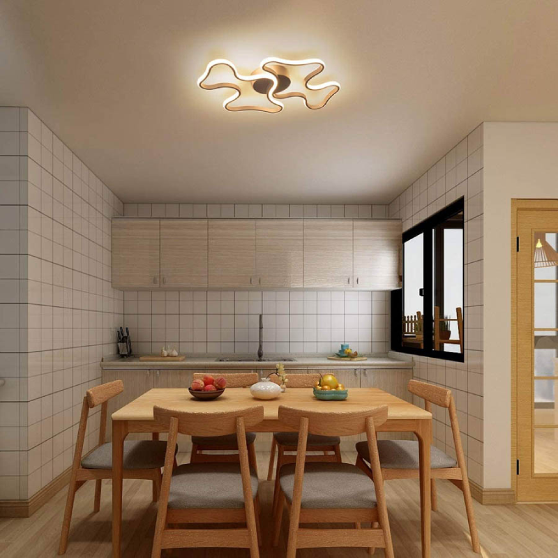 Đèn mâm led ốp trần phòng bếp